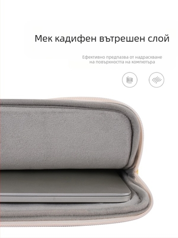 Калъф за лаптоп CanvasArtisan: водоустойчив и удароустойчив, полиестерна подплата, флорален принт, за пътуване, лансиран пролет 2025