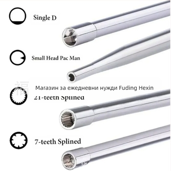 LISM комплект карбураторни отвертки за прецизна настройка, никел-хромова неръждаема стомана, изолиран, не магнитен, тегло 0.1