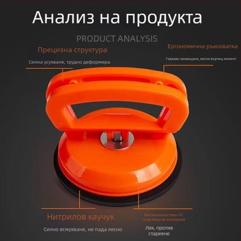 Всмукваща чашка за таван за баня — напрегнат вакуум; автомобилна версия