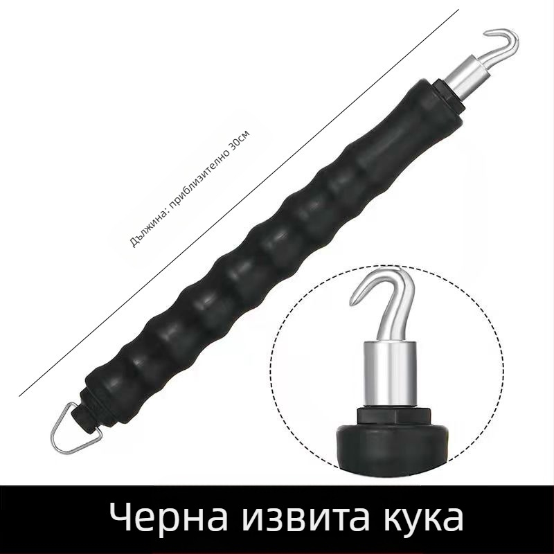 Арматурна кука за връзване, straight-pull и telescopic дизайн, неръждаема стомана