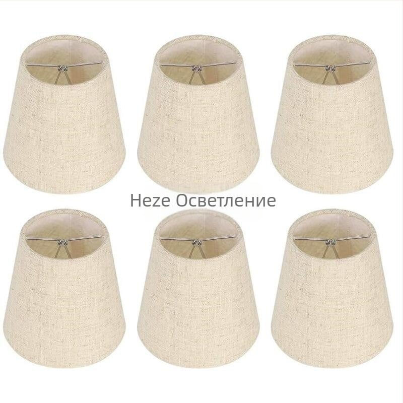 Абажур за лампа от плат A041, балонен тип, за полилей/стенна лампа, дебелина 0.4