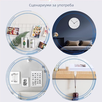 Невидим стенен закачалник за рамки, пластмасов, ръчна изработка, модерен минималистичен стил.