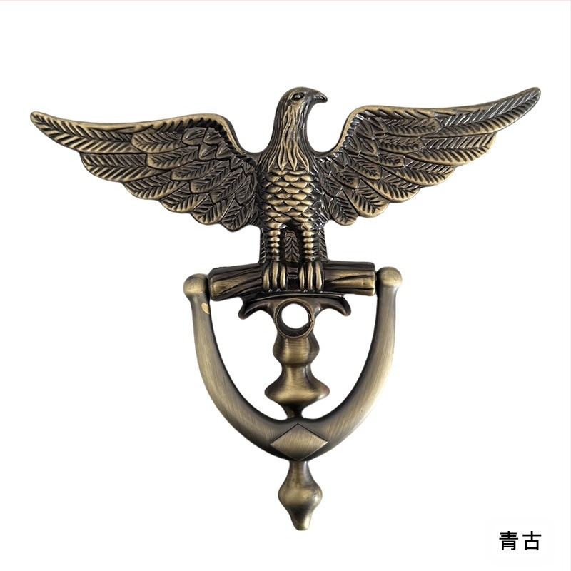 Дверен почуквач, цинкова сплав, модел 3388, Changqi, стил модерен минимализъм, повърхност: електроплакиране