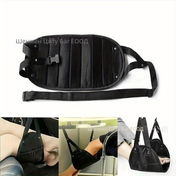 Хамак за крак за пътуване с Oxford плат — без скоба, портативен, носимоспособност 50, тегло 75 g