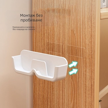 Стенно шкафче за очила — PET материал, японски стил, за спалня и дневна, марка Silver Eyes, пускано през лятото на 2024 г.