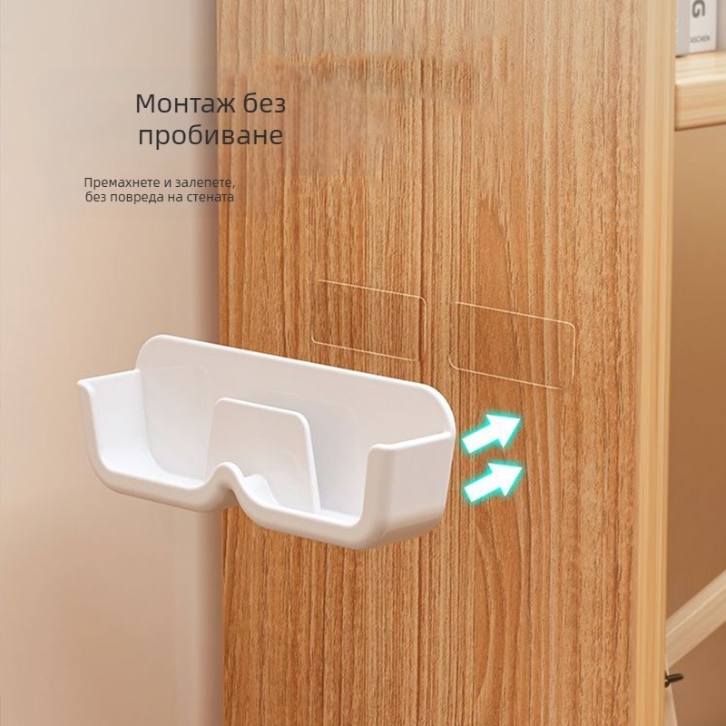 Стенно шкафче за очила — PET материал, японски стил, за спалня и дневна, марка Silver Eyes, пускано през лятото на 2024 г.