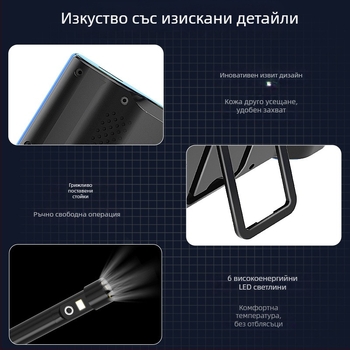 VISHRT T23 Двуобективен индустриален ендоскоп за инспекция на тръби, IP67 водоустойчив, 7.9 мм сонда, работна дължина 50, ръчен, с индивидуално настройване