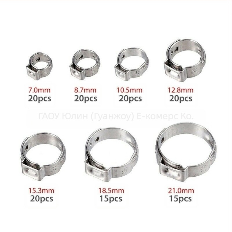 Кламп-плоскогубци YULIN, номинален диаметър 1, затягащ диаметър 1, обхват 7–21