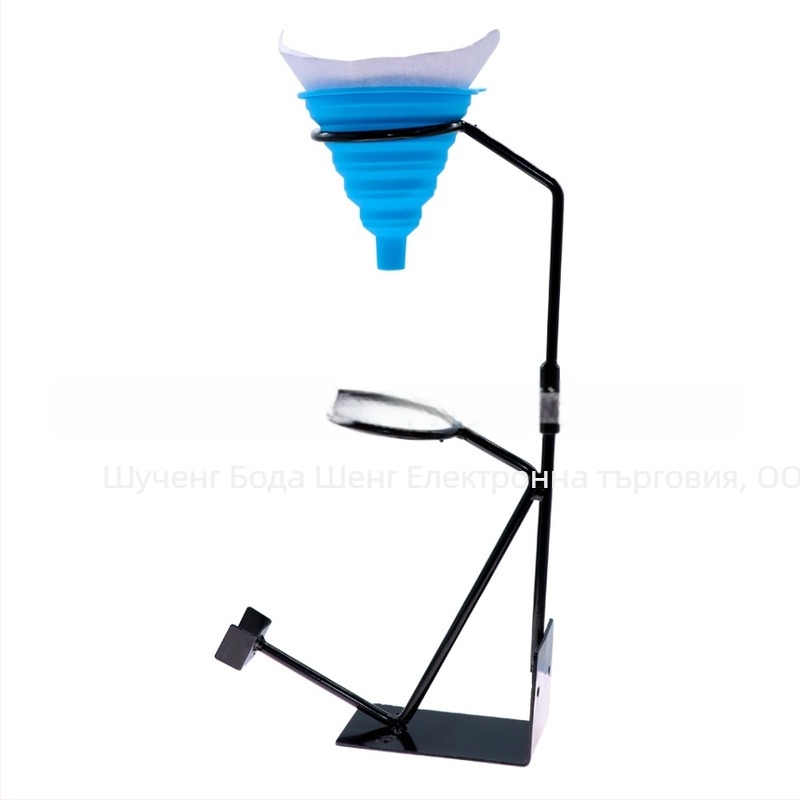 Държач за пистолет за автомобилно боядисване – специална скоба за пистолети, държач за фуния от хартия, фиксирана рамка за защита и ефективно боядисване