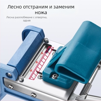 Ръчен фрезер за обшивка на ръбове, екологично дърводелство, скребер за ръбове, Brand: Other