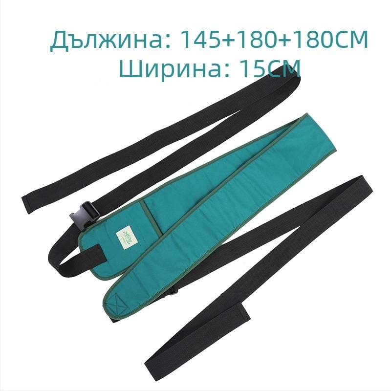 Медицински колан за фиксация на талията за легло, модел ZQYS-Y241, материал 80/20 полиестер‑памук, нейлонова връв