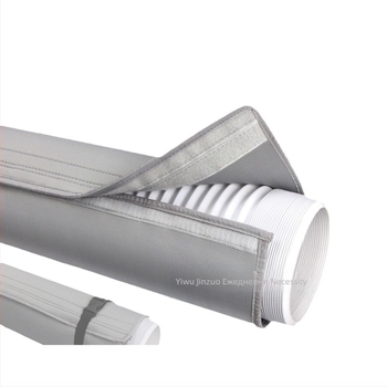 Защитен калъф за климатичен шланг с велкро, изолиран, прахоустойчив и термоизолиран, ветроустойчив калъф за изпускателна тръба