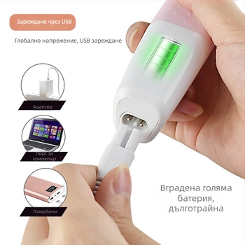 Електрически бръснач и премахване на косата, модел XD-850A, USB/електрическо захранване, глава от неръждаема стомана, за цялото тяло