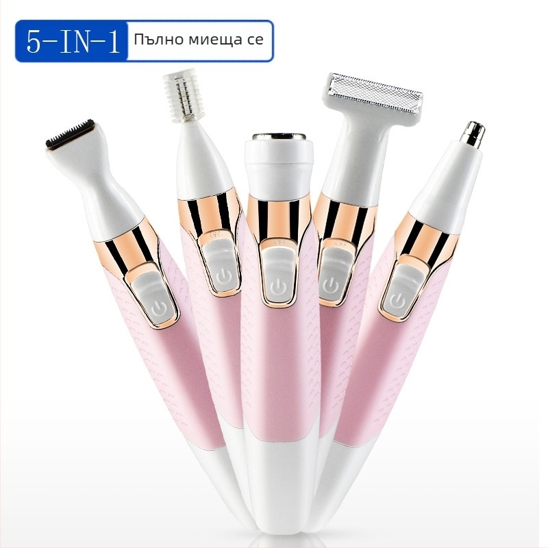 Електрически бръснач и премахване на косата, модел XD-850A, USB/електрическо захранване, глава от неръждаема стомана, за цялото тяло