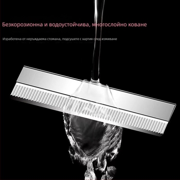 Fa Lin нож за оформяне на вежди, лезвие от неръждаема стомана, еднократен инструмент с вълнообразно лезво