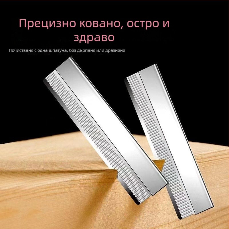 Fa Lin нож за оформяне на вежди, лезвие от неръждаема стомана, еднократен инструмент с вълнообразно лезво
