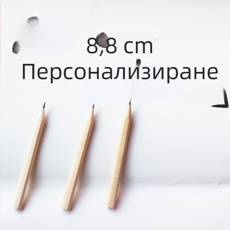 Дървени моливи с многофункционален дизайн — дървен корпус, много глави, молив за конструктори