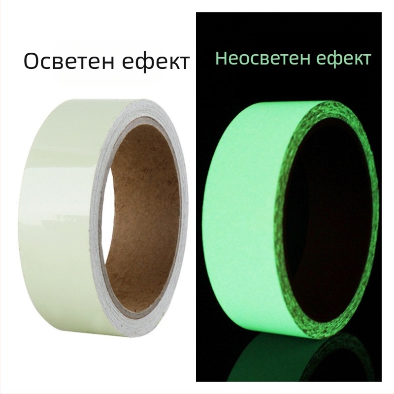 Флуоресцентна лента, полиестер (PET), дебелина 0,18 мм, краткосрочна устойчивост до 150°C, дългосрочна устойчивост до 120°C