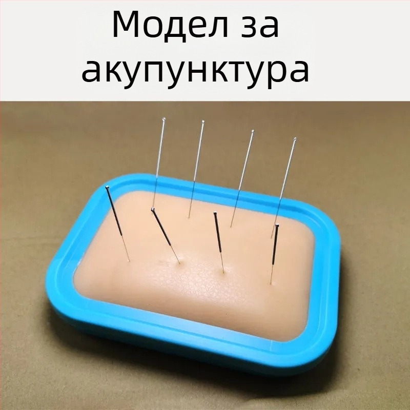 Чанта за обучение по акупунктура за студенти по китайска медицина, ABS материал, модел MZSNSQ-288, 80 броя в кутия, печатано лого