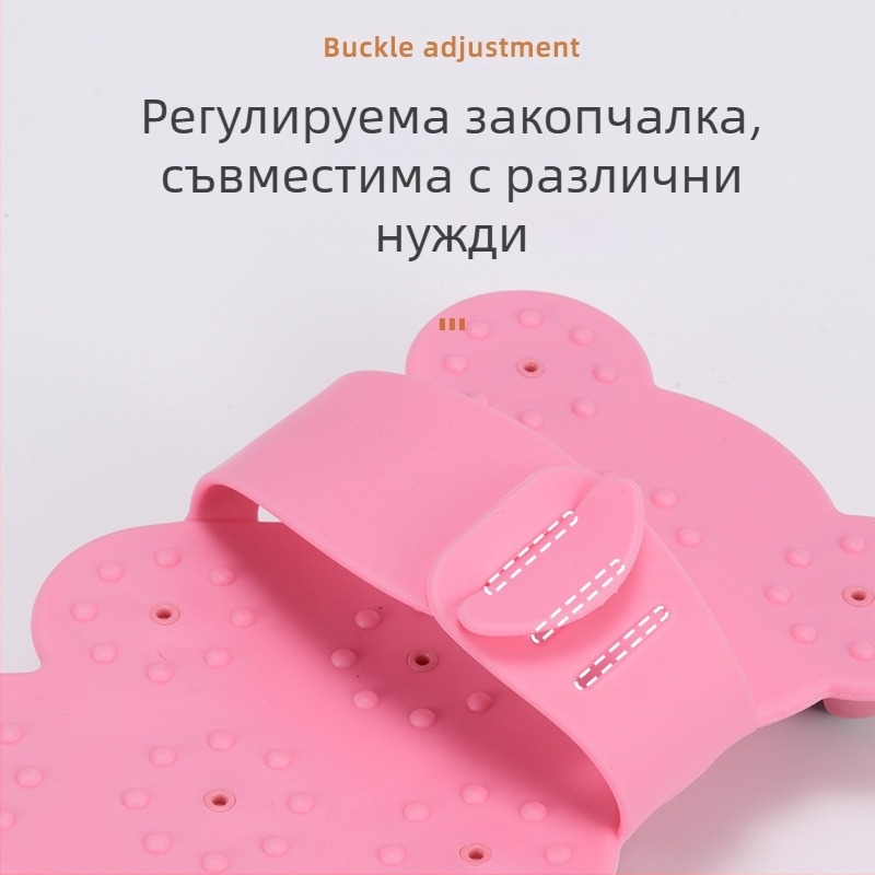 Колан за масаж на главата TT-309 — магнитни масажни перли, Mechanично управление и безстепенно регулиране на скоростта