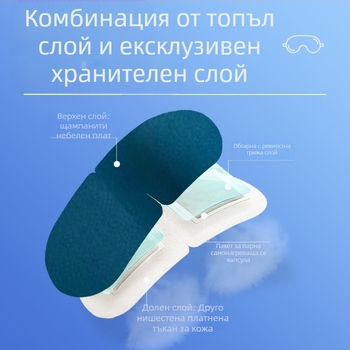 Парна маска за очи с лутеин – от Zhen Ailing, за здравословен масаж, производство: Nanyang Aix Biological Co., Ltd.