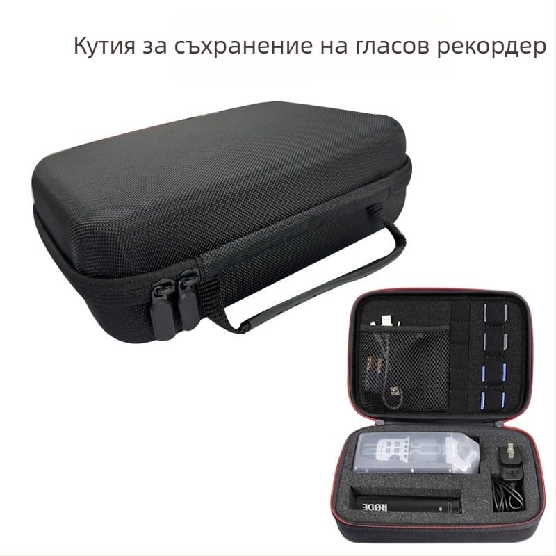 Чанта за съхранение на рекордер с 1680D материя, горещо пресована конструкция, модел 1119, товаропоносимост 5 кг, възможност за персонализация