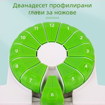 Мултифункционален рязач за хартия с модел 12-в-1 и водеща линия с точкова маркировка за вдлъбнатини, ръчна работа, А4