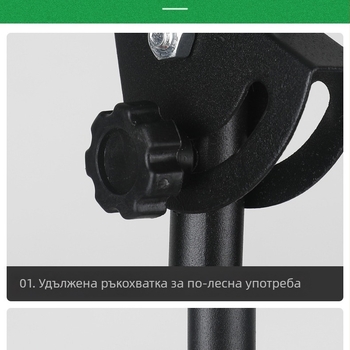 Стойка за тренировъчен барабан с чанта и ударен панел, метална конструкция, Asanasi