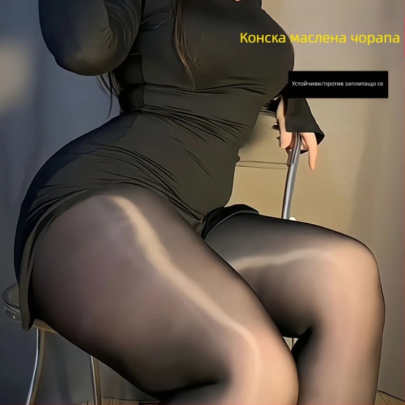 Формящи найлонови колготки, ултра тънки, денier 5D, едноцветни, пълна дължина, устойчиви на заплитане