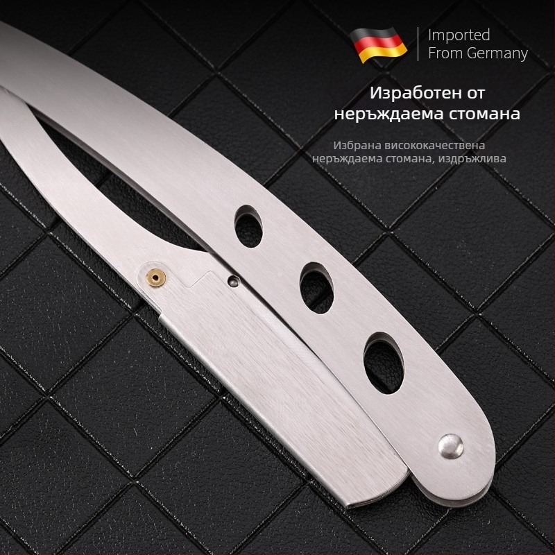 Ръчна самобръсначка с винтажен дизайн, марка Steel will – не е внесена, опаковка 400 бр.