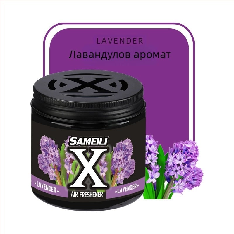 X серия автомобилен ароматизатор за кола - флорален аромат, пластмасов корпус, обем 100-200 мл, трайност 31-60 дни, монтаж тип седалка