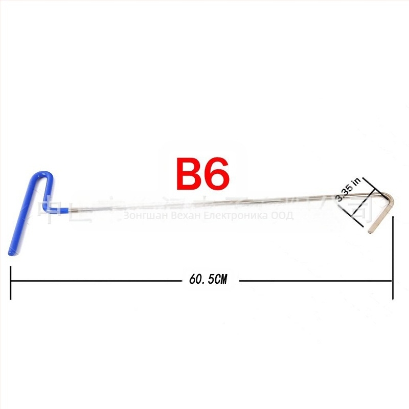 Комплект инструменти за ремонт на вдлъбнатини по автомобил с куки и лостове, 20 части, сплав стомана