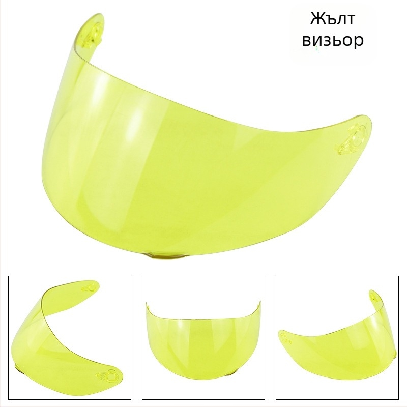 Лещи за мотоциклетна каска с антизамъгляващо покритие, закопчаване със щифт и ветроустойчиви, съвместими с K1/K1S/K3SV/K5/K5S