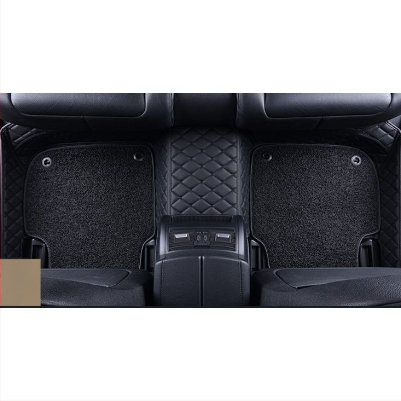 Кожена подложка за пода на автомобил, шофьорска страна, печатано лого, Peugeot 301