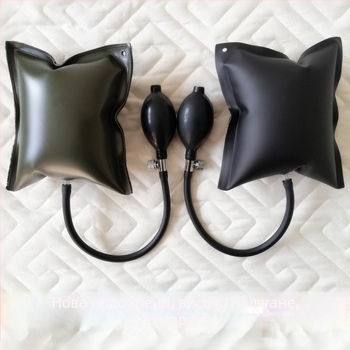 YEEKA въздушна възглавница за монтаж на врати и прозорци - екологично чист високоякостен композитен материал - бързо регулираща въздушна подложка за позициониране - аксесоар за прозорци - модерен минималистичен стил