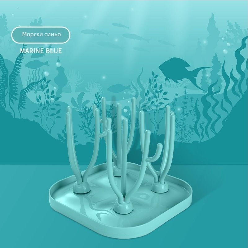 Стелаж за сушене на бебешки шишета и съхранение на бебешки принадлежности; Brand: Other; Без дръжка; Не е внесено