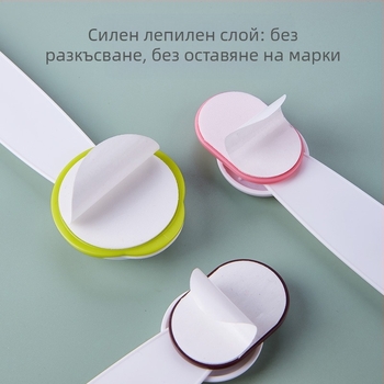 Детски предпазен заключвач за чекмеджета и шкафове – антищипване, заключване на чекмеджета, съвместим с хладилник и плъзгащи врати
