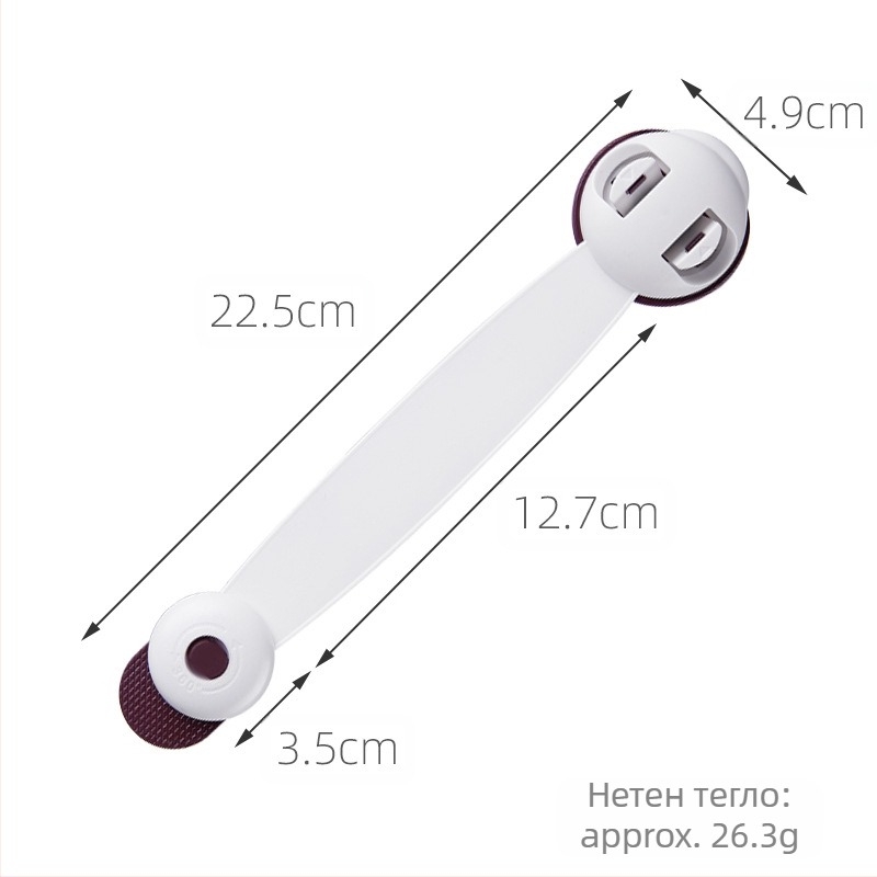 Детски предпазен заключвач за чекмеджета и шкафове – антищипване, заключване на чекмеджета, съвместим с хладилник и плъзгащи врати