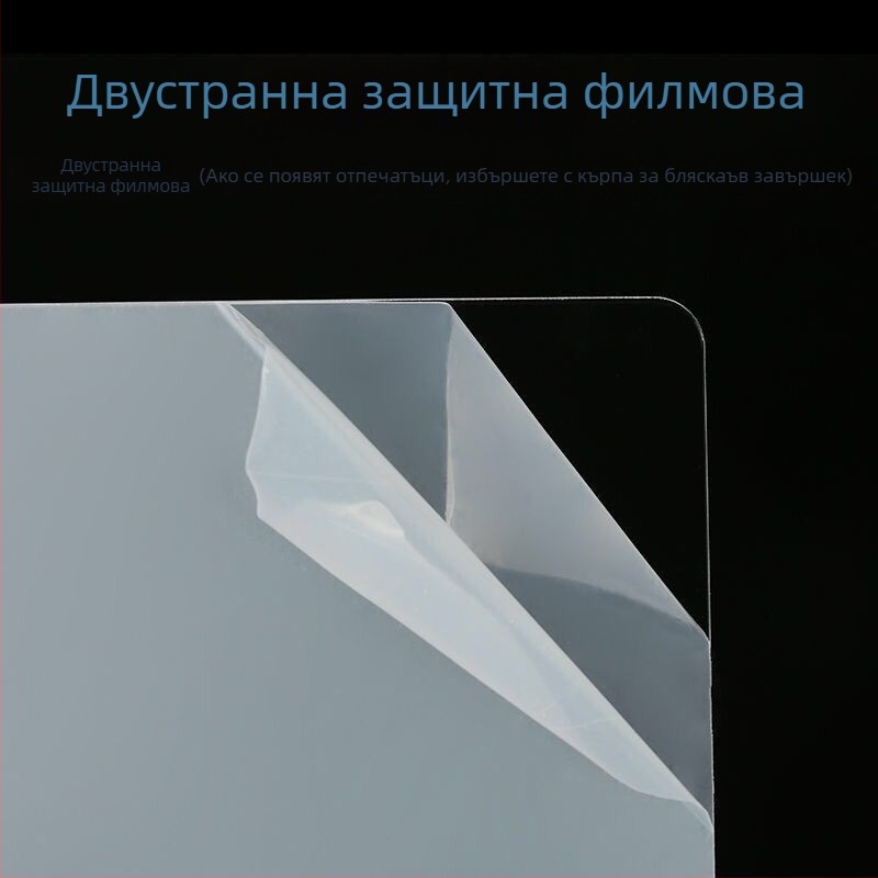 Дисплей за мостри на карти за маникюр, прозрачен акрил, магнитна лента, за салон за маникюр