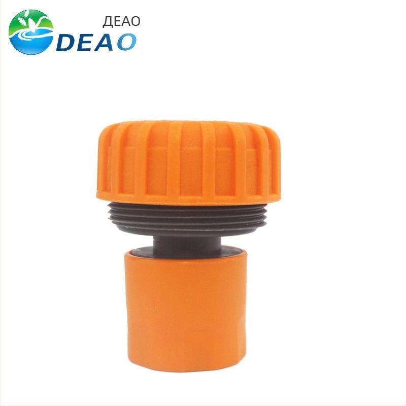 Deo пластмасов водопроводен разпределител за вода – 1 към 4 разпределител с превключвател за градинско напояване