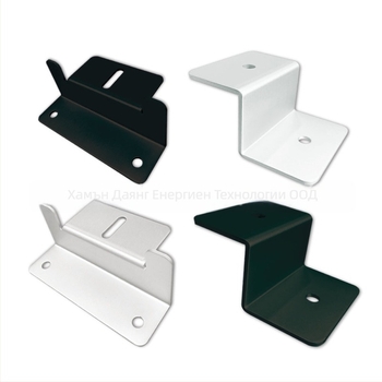 E-Pack Z-скоба за соларни панели – алуминиева сплав, големи и малки Z-скоби, налични в опаковки 4 или 8