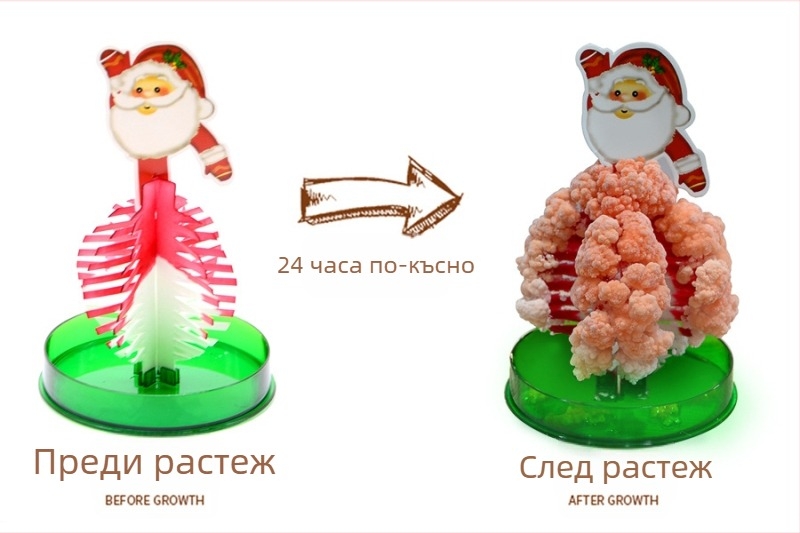 DIY цъфтящо дърво от хартия — научно-образователна играчка, хартиено изделие, без електричество, за възраст 7–14 години, биологично-химическо образование