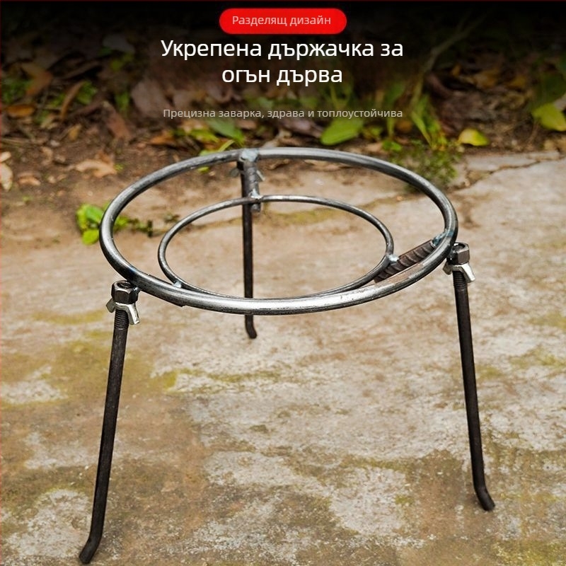 Разтегателна триъгълна поставка за съдове, от нисковъглеродна стоманена тел, сгъваема, персонализация, двойно приложение
