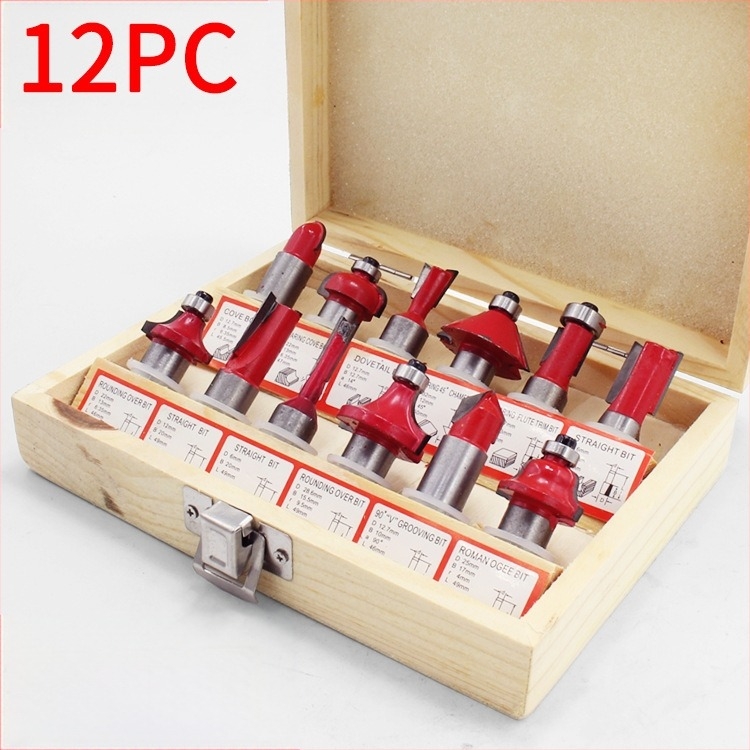 Дървообработваща фреза Bakelite глава, комплект 12бр/15бр