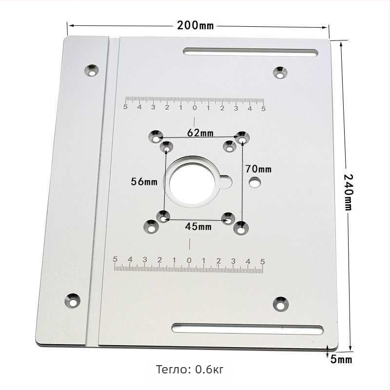 Дървообработваща машина за гравиране и фрезоване със многофункционална повдигаща работна маса, кантоване и канавки върху алуминиев панел — Напрежение 2,4 V