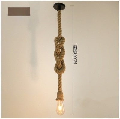 Конопен полилей, LED висяща лампа, 220V, обхват 5–10 кв.м