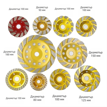 Диамантена шлайф-диска за ъглошлайф с нано подложка