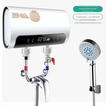 Електрически смесител за вода за бойлер — U-образен смесител за душ, модел 88543, стил модерен минимализъм