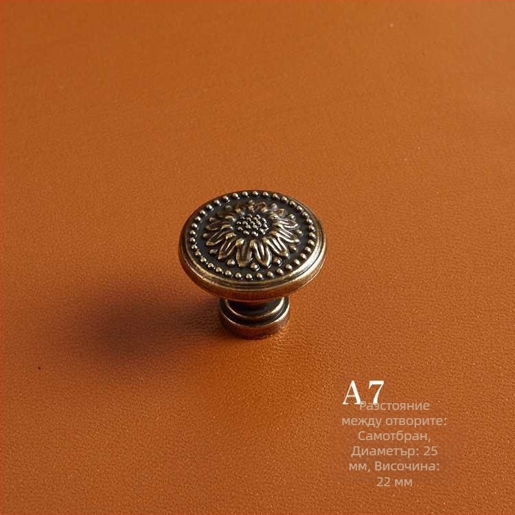 Дръжка за шкафове и чекмеджета, цинкова сплав, американски и европейски стил за кухненски шкафове