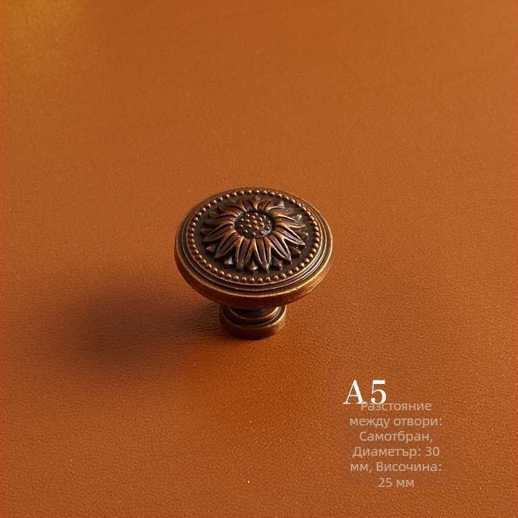 Дръжка за шкафове и чекмеджета, цинкова сплав, американски и европейски стил за кухненски шкафове